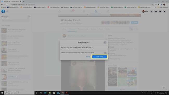 How to Leave a Facebook Group