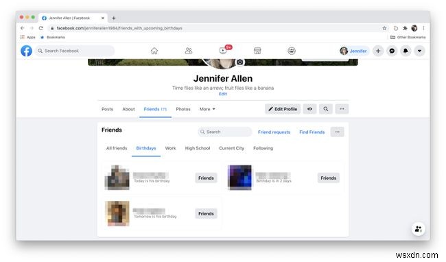 How to Find Friends Birthdays on Facebook