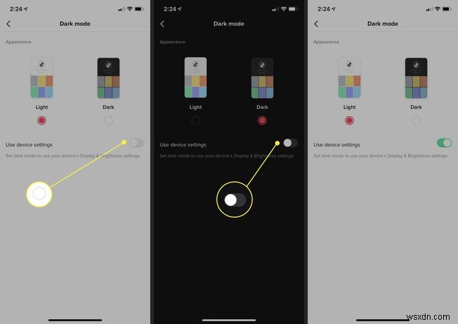 How to Get Dark Mode on TikTok