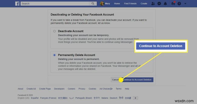 How to Permanently Delete a Facebook Account