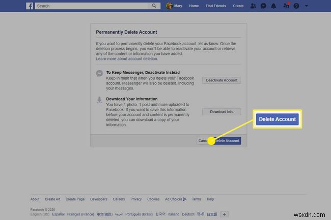 How to Permanently Delete a Facebook Account