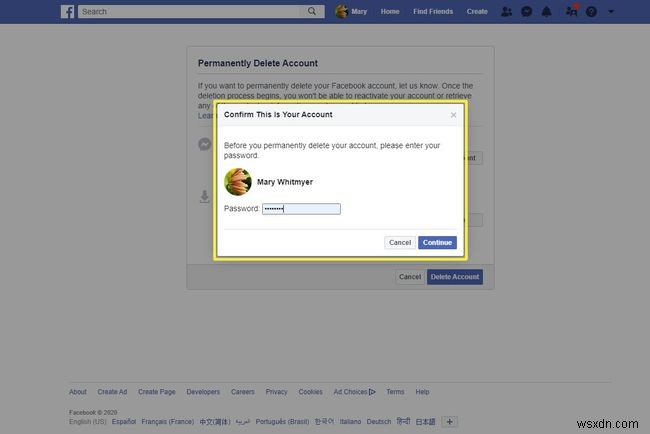 How to Permanently Delete a Facebook Account