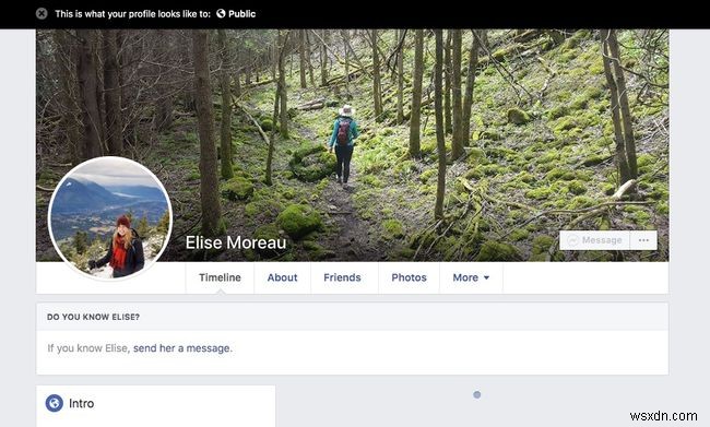 How to View Your Facebook Profile as Public