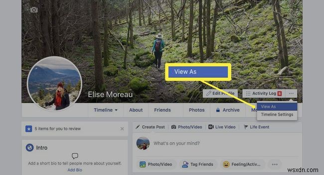 How to View Your Facebook Profile as Public