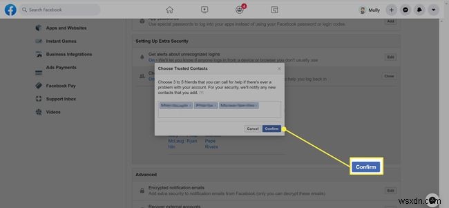 How to Set up and Use Facebook Trusted Contacts