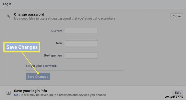 How to Change Your Facebook Password