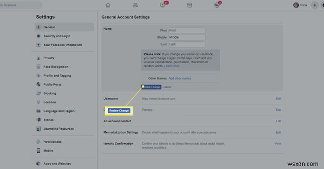 How to Change Your Name on Facebook