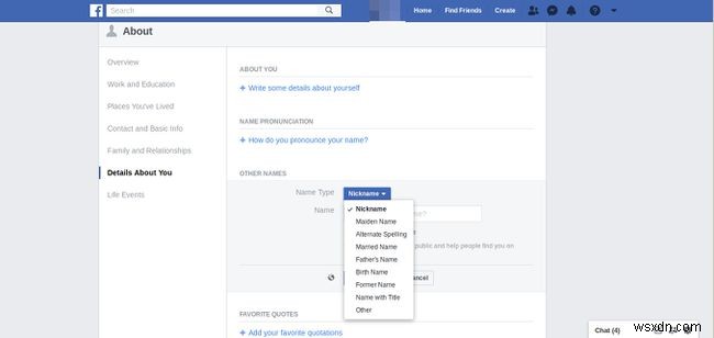 How to Change Your Name on Facebook
