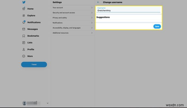 How to Change a Twitter Username