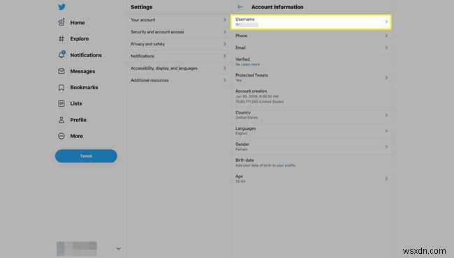 How to Change a Twitter Username