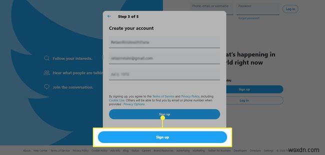 How to Set up a New Twitter Account