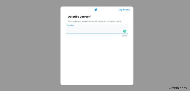 How to Set up a New Twitter Account