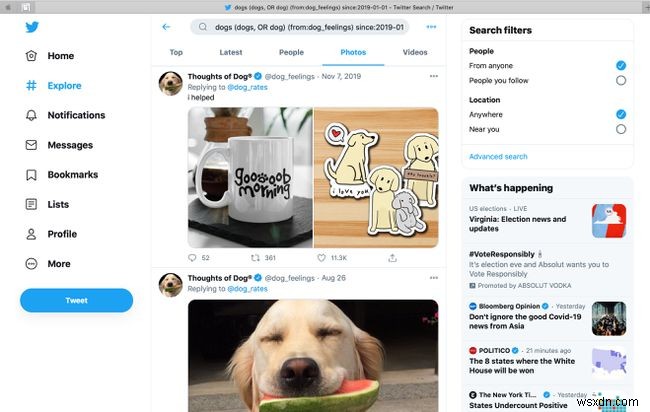 How to Search Twitter Images