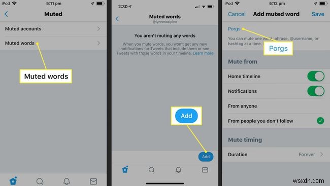 How to Mute Twitter Users and Create a Muted Words List