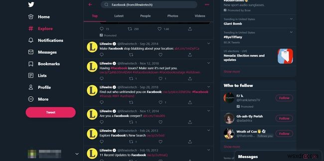 How to Search Your Own Tweets in Your Twitter Feed