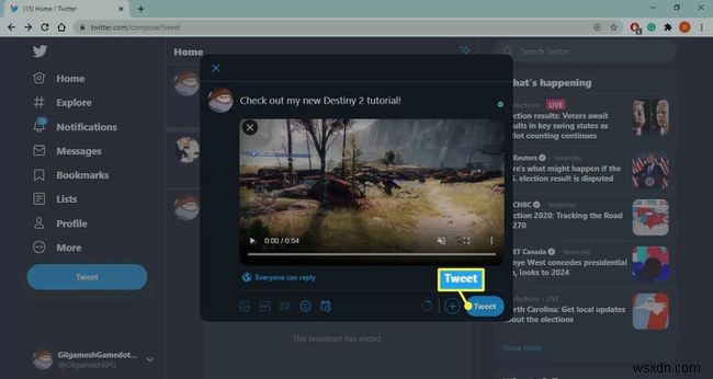 How to Post a Video on Twitter