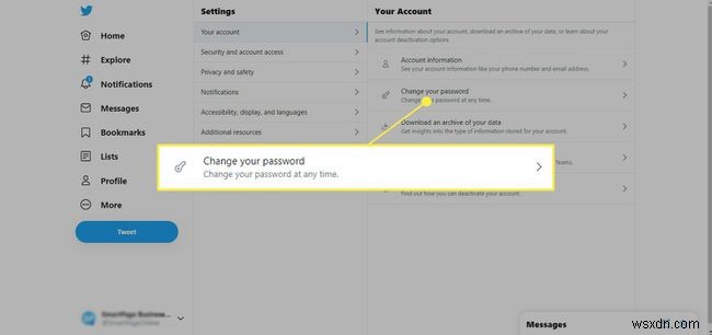 How to Change Your Twitter Password