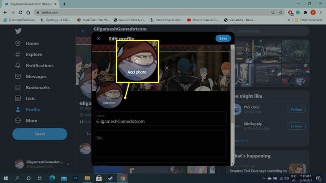 How to Upload a Twitter Profile Picture