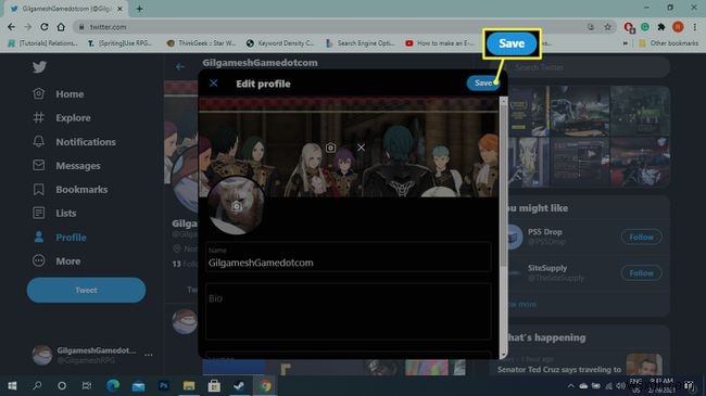 How to Upload a Twitter Profile Picture