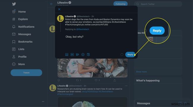 How to Reply on Twitter