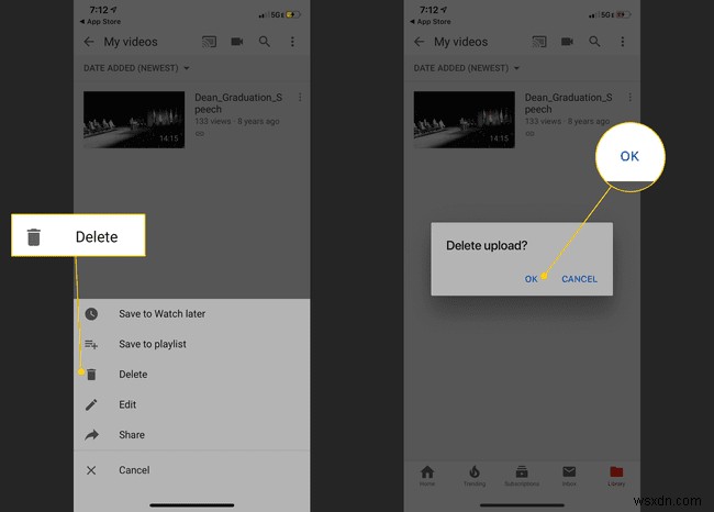 How to Remove a Video From YouTube