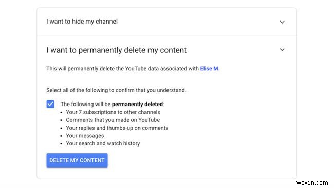 How to Delete a YouTube Account