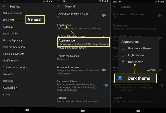 How to Turn on YouTubes Dark Theme