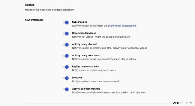 How to Manage YouTube Notifications