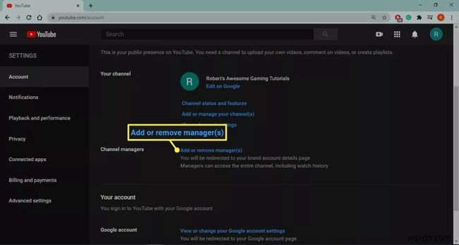 YouTube Brand Account Setup Instructions
