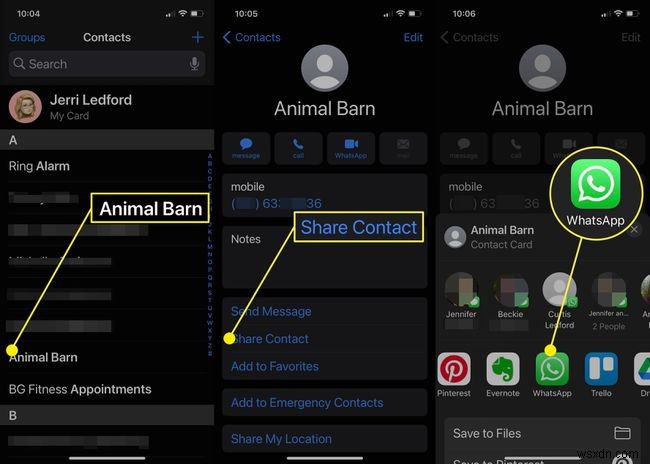 How to Share a Contact on WhatsApp