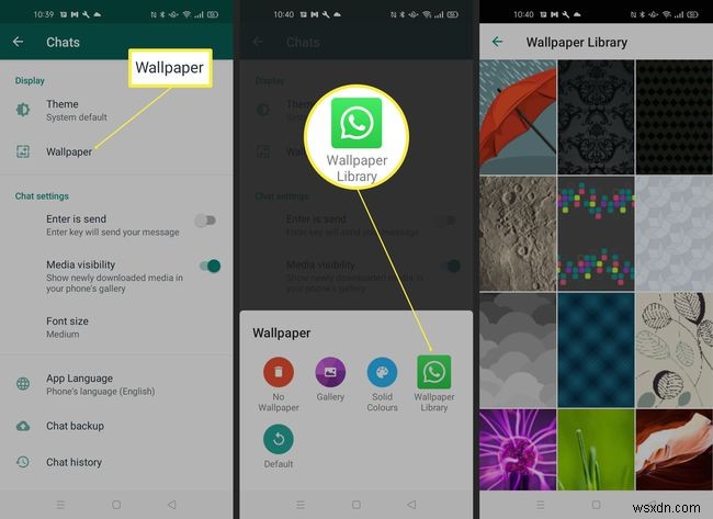 How to Change WhatsApp Background