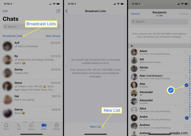 How to Create a WhatsApp Broadcast List