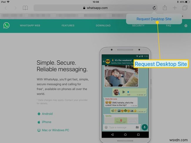How to Use WhatsApp on an iPad