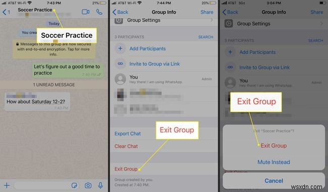 How to Delete a WhatsApp Group