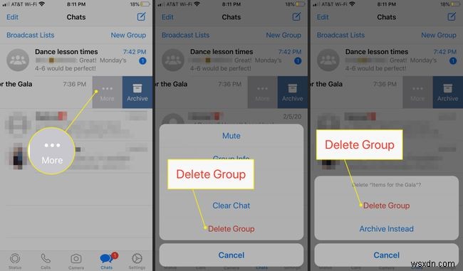 How to Delete a WhatsApp Group