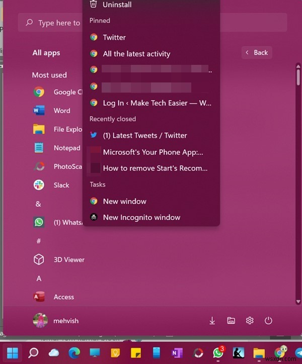 15 Tips to Use and Customize Windows 11 Start Menu Like a Pro