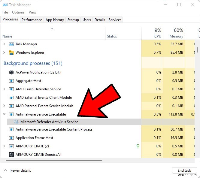 Should You Disable “Antimalware Service Executable” Process in Windows?