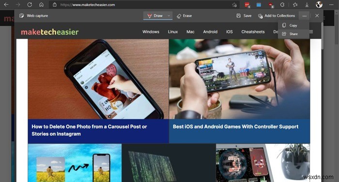 How to Capture a Scrolling Screenshot in Windows