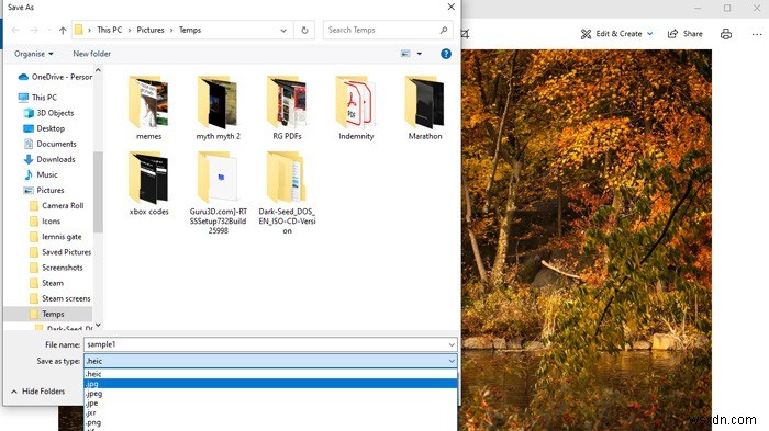 How to Convert HEIC to JPG in Windows