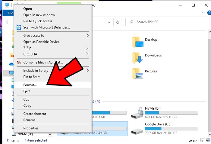 How to Format a Drive in FAT32 in Windows