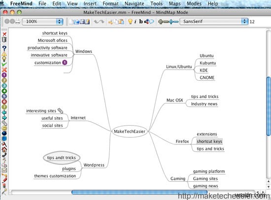 FreeMind: Mind Mapping Software For All Platforms