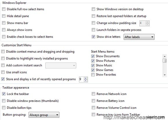 Tweak Your Windows With Ultimate Windows Tweaker