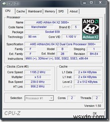 Diagnose Your PC With CPU-Z