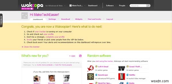 Instantly Track Popular Software with Wakoopa