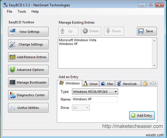 How To Dual Boot Windows XP And Vista