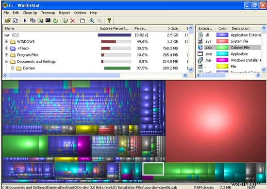 Manage Your Hard Drive Usage With WinDirStat