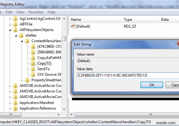 Customize the Right Click Menu in Windows 7
