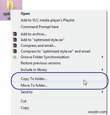 Customize the Right Click Menu in Windows 7