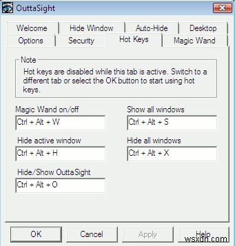 How to Hide Running Windows Programs and Active Windows