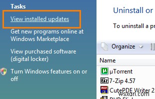 How to Uninstall Internet Explorer 8 in Windows Vista